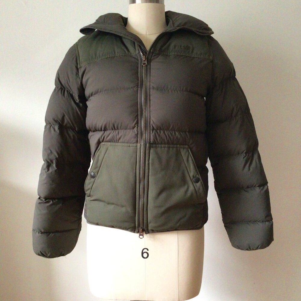 Filson Women's Down Parka Jacket, Size Small, 850 Fill Power